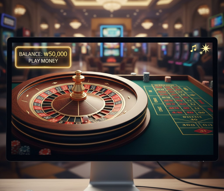 온라인 카지노 게임 스크린샷