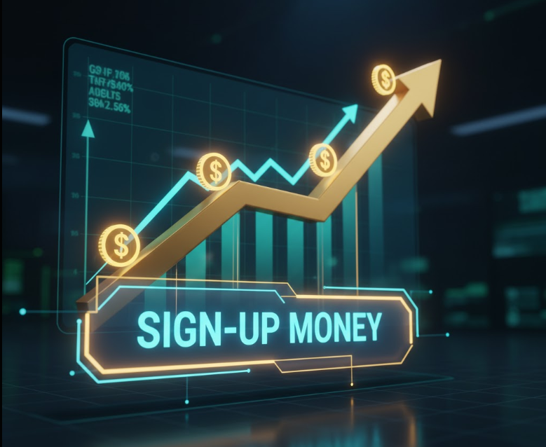 경제 그래프를 배경으로 한 이미지