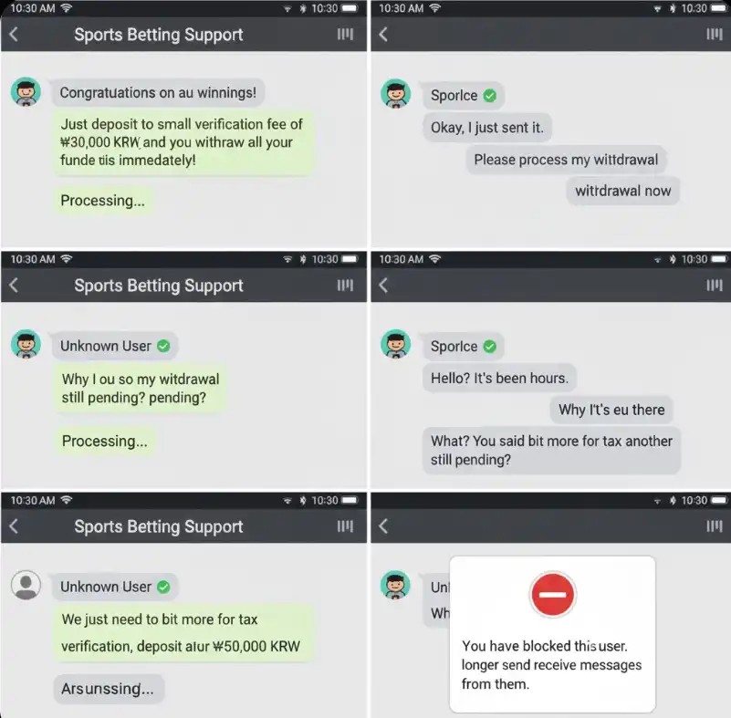 먹튀 피해자들의 카카오톡 대화 캡처 모음 먹튀 피해자들의 카카오톡 대화 캡처 모음