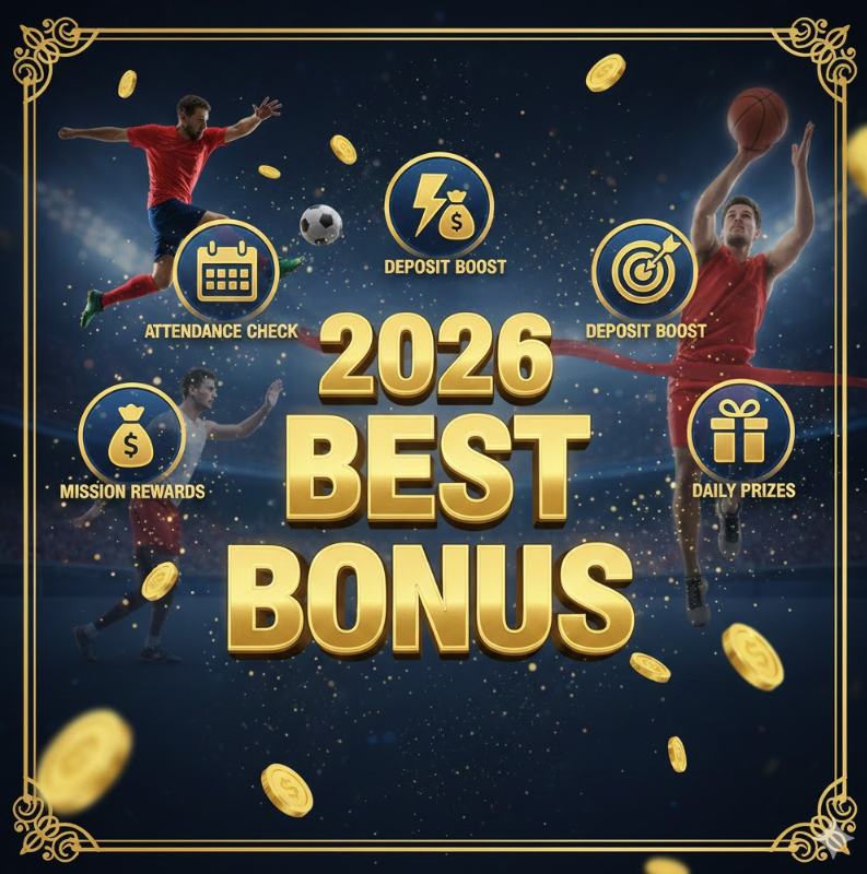토토 이벤트 2026 BEST BONUS